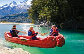 New Zealand Family Adventure Dart River Kayaking