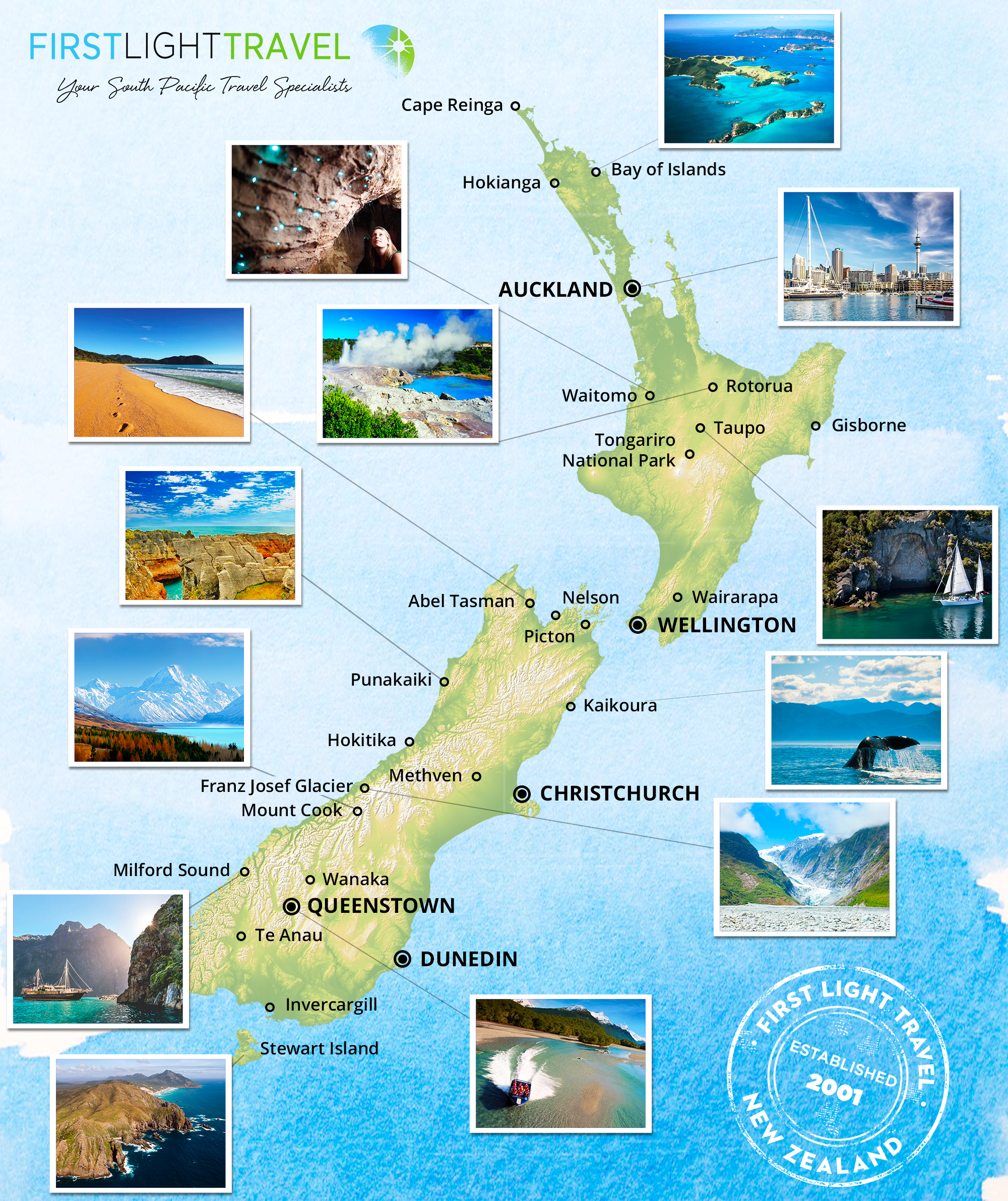New Zealand Tourist Attractions Map My XXX Hot Girl