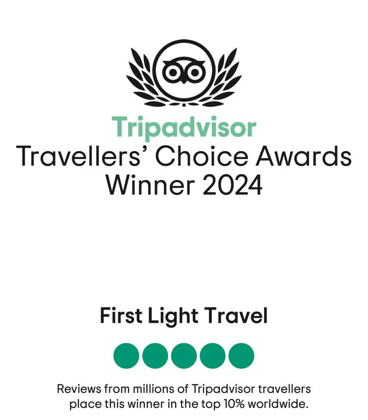 First Light Travel wins 2024 Tripadvisor Travelers Choice Award