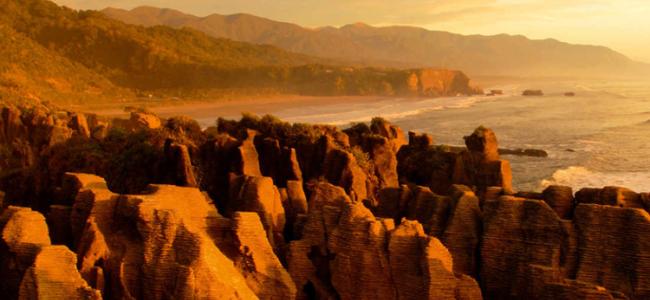 Sunset Punakaiki