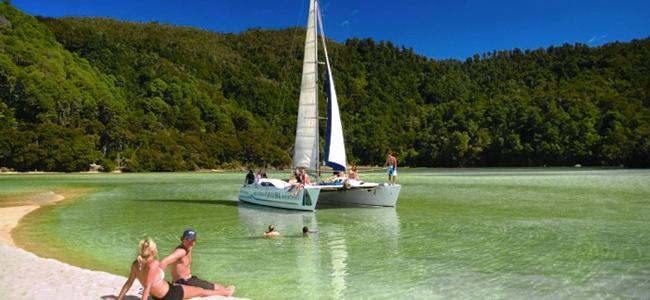 Abel Tasman coastline, New Zealand