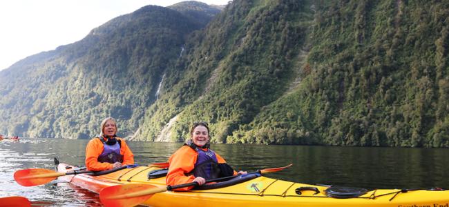 Kayaking in Sound