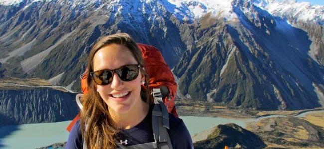 Hiking adventure in New Zealands Mt Cook National Park