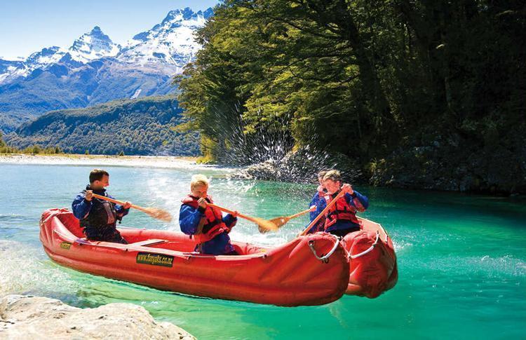 Funyaking on the Dart River