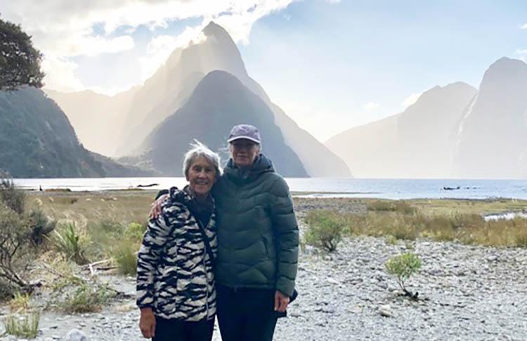 MIchelle and mum at Milford