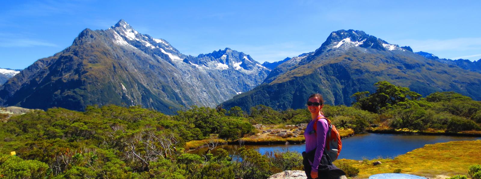 Walking in New Zealand