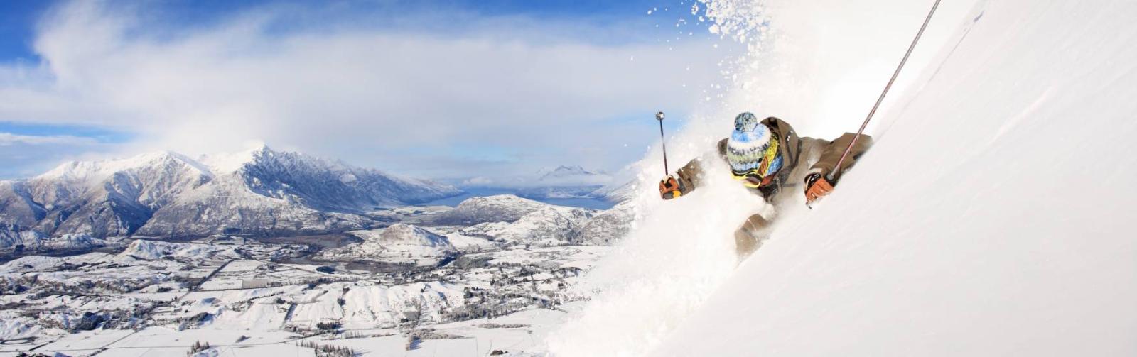 Skiing in New Zealand