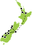 Northbound Showcase Tour Small Map