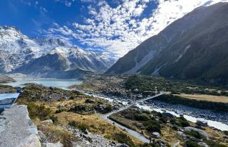 Hooker Valley hike