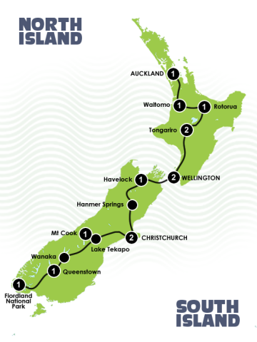 14 Day Self Drive LOTR Hobbit Filming Locations Itinerary