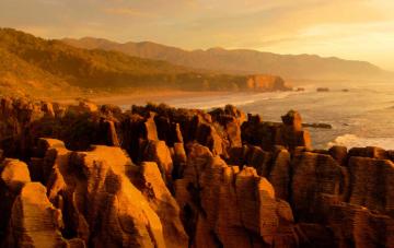 Sunset Punakaiki