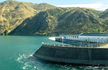 Waitaki Lake Dam